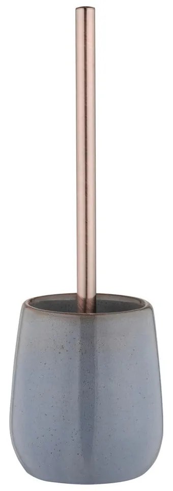 Sivá keramická WC kefa Sirmione – Wenko