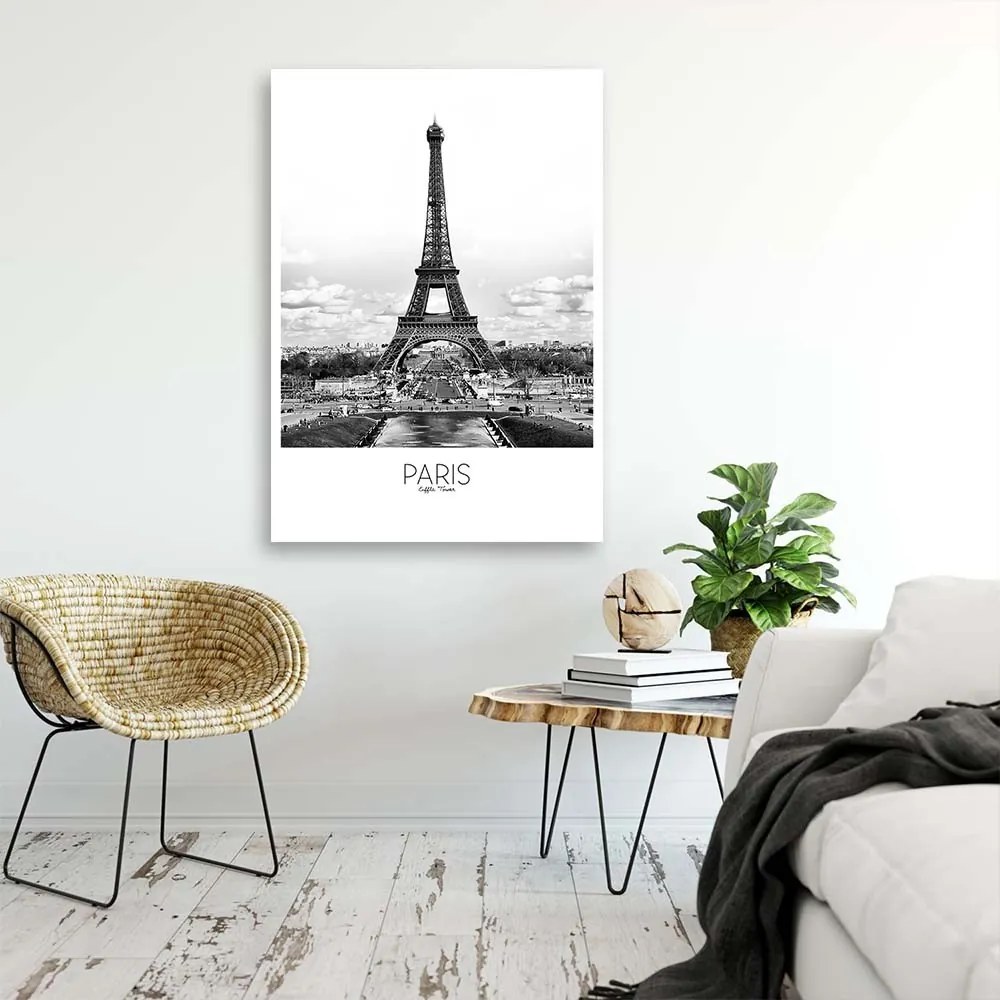 Gario Obraz na plátne Paríž - Eiffelova veža Rozmery: 80 x 120 cm