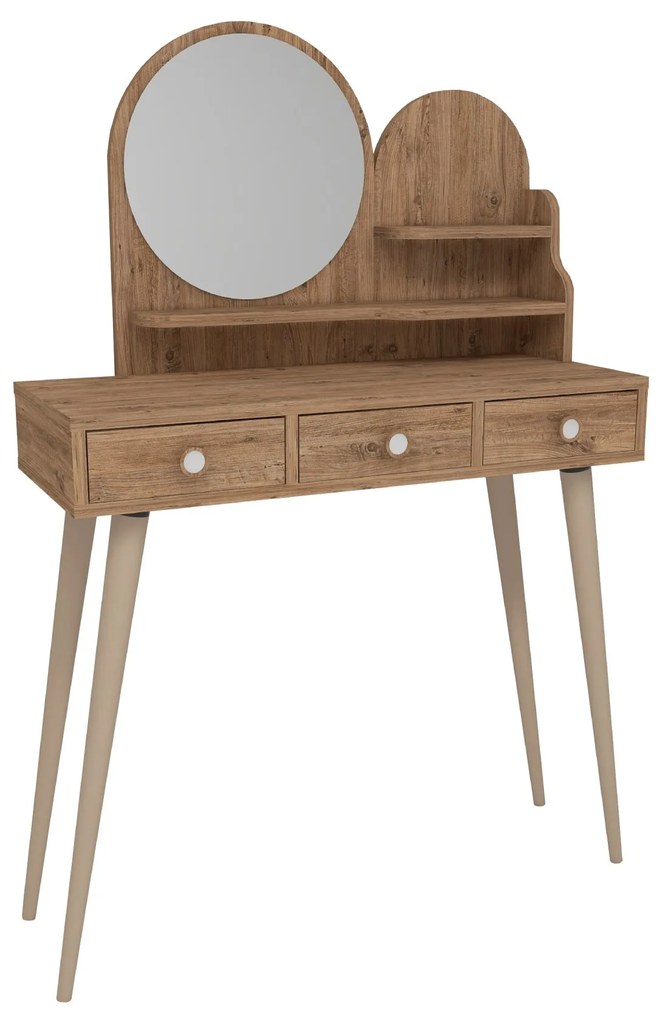 Dizajnový toaletný stolík Amali borovica atlantská