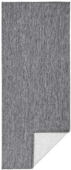 NORTHRUGS - Hanse Home koberce Kusový koberec Twin-Wendeteppiche 103097 grau creme – na von aj na doma - 160x230 cm