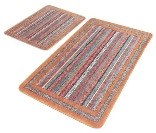 Zamatové kúpeľňové predložky v súprave 2 ks 60x100 cm – Mila Home