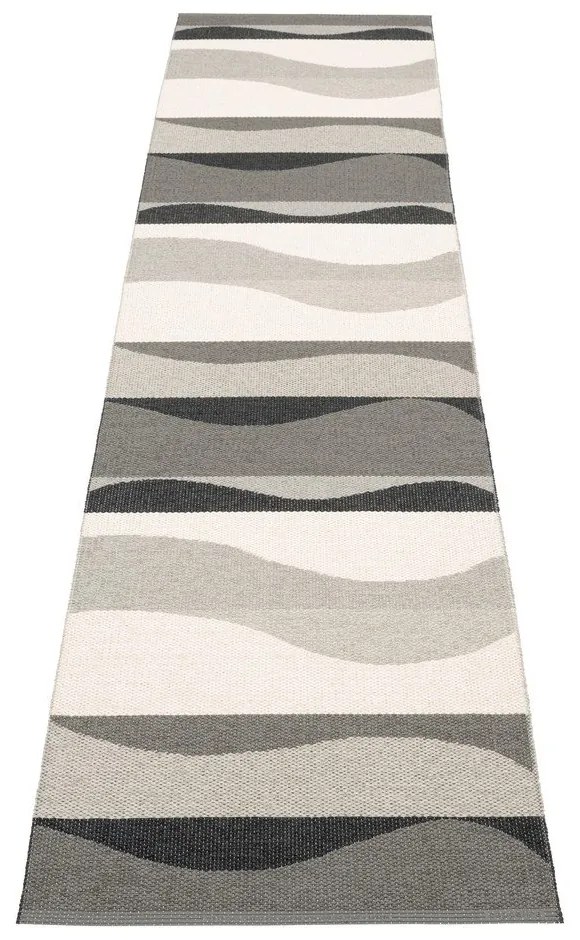 Sivý vnútorný a vonkajší behúň 70x300 cm Urvi Metal – Pappelina