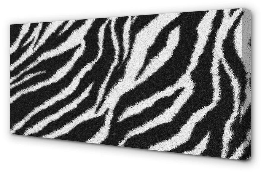 Obraz na plátne zebra fur 120x60 cm