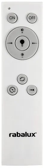 Rabalux 5445 - LED stmievateľné stropné svietidlo DANNY LED/36W/230V + diaľkový ovládač