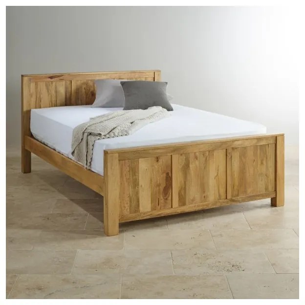 Posteľ Hina 180x200 z mangového dreva Mango natural