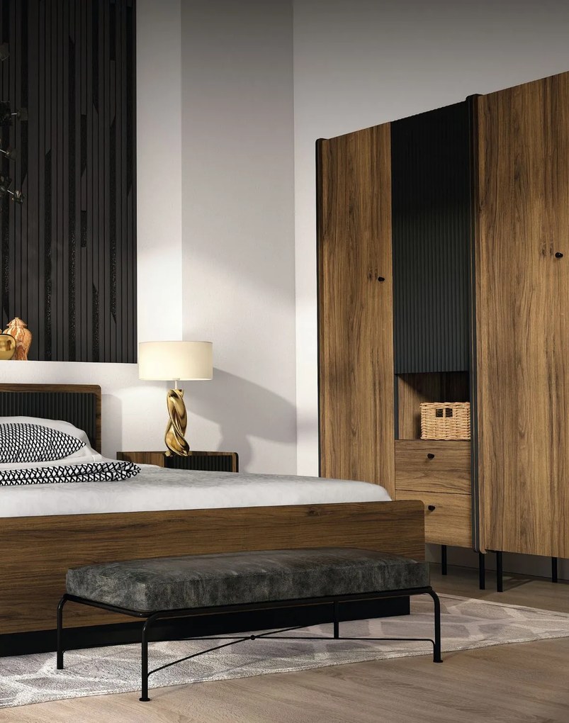 Šatníková skriňa so zásuvkami Prestigo P1