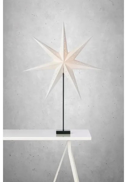 Markslöjd 704511 - Vianočná dekorácia SOLVALAA 1xE14/25W/230V biela/drevo