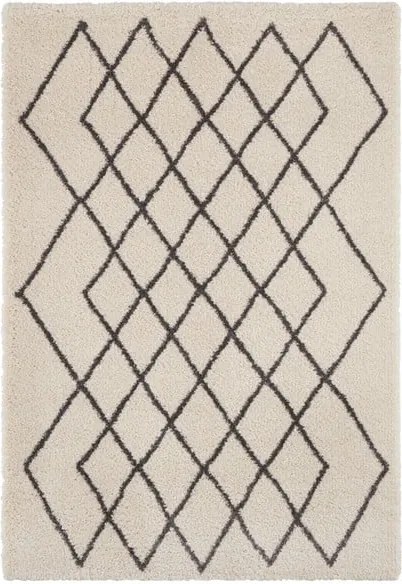 Krémovo-sivý koberec Mint Rugs Allure, 80 × 150 cm