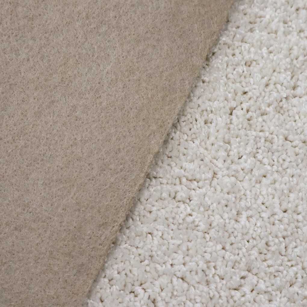 AKCIA: 90x200 cm Metrážny koberec Bali 069, šíře, biela, filc, detská izba