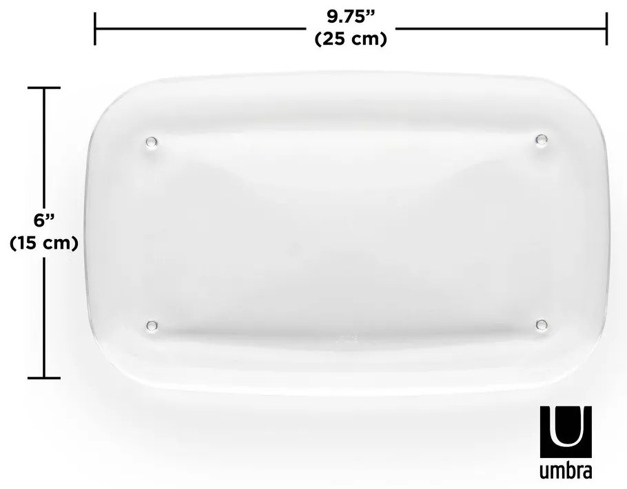 Plastový kúpeľňový organizér Droplet - Umbra