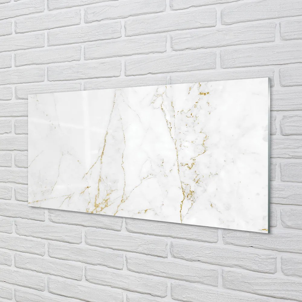 Sklenený obklad do kuchyne Marble kamenný múr 140x70 cm