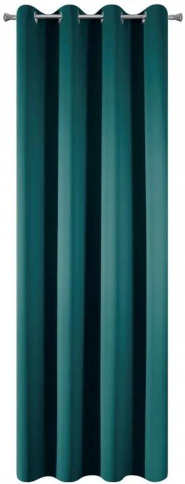 Interierové zatemňovacie závesy v modrej farbe 135 x 250 cm