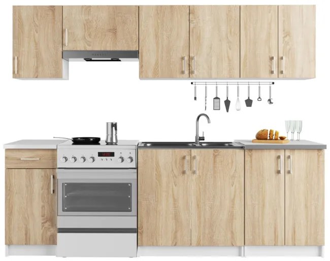 Kuchynská pracovná doska LIMA S60 biela