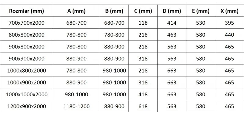Mexen Exo, asymetrický sprchovací kút s posuvnými dverami 100 x 80 cm, 6mm číre sklo, chrómový profil, 8131-100-080-01-00