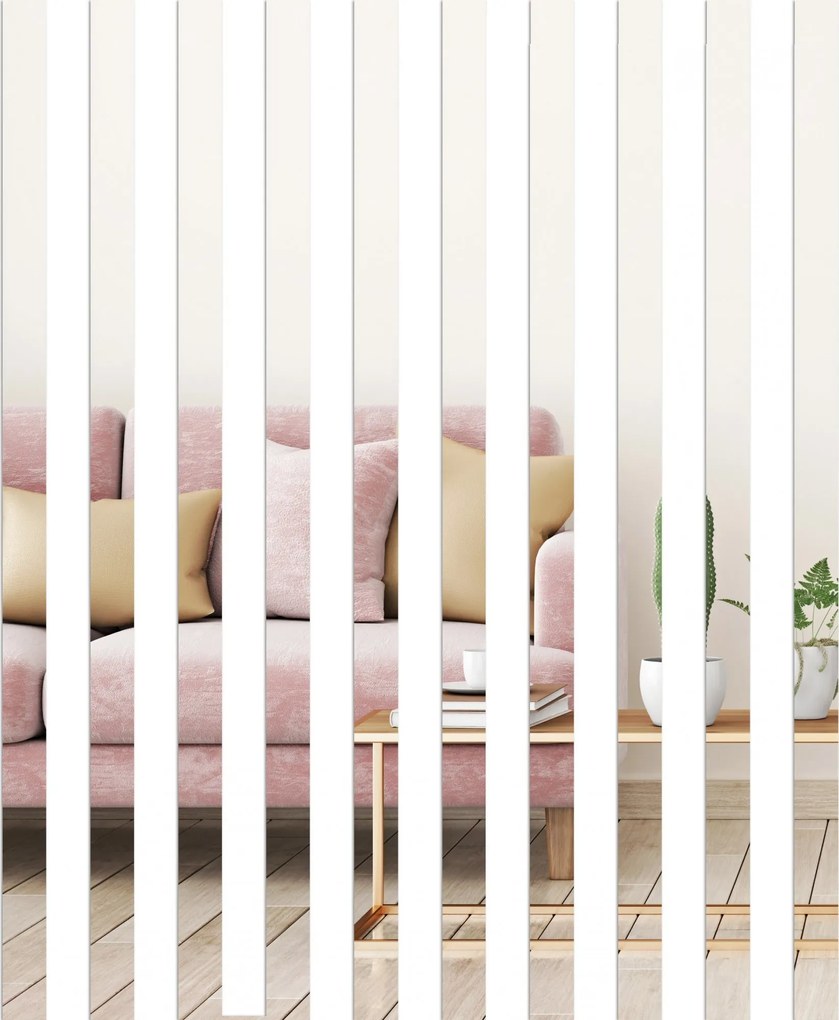 Dekoratívne akrylové zrkadlo OBLONG 20 cm - sada 10 ks