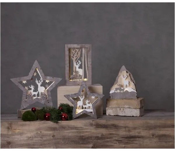 Eglo 410413 - LED Vianočná dekorácia FAUNA 10xLED/0,03W/2xAAA