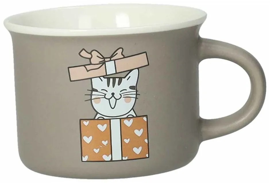 Porcelánové hrnčeky v súprave 4 ks 150 ml Cani e Gatti – Brandani