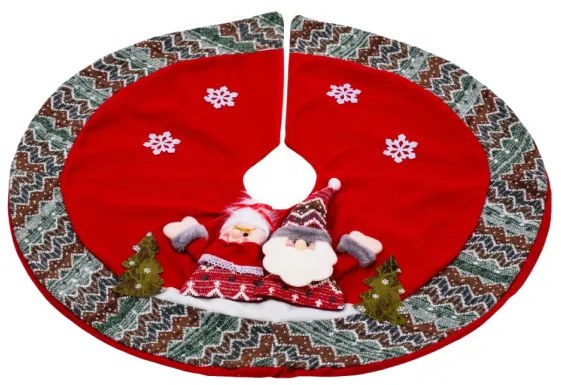 Podložka pod vianočný stromček YX22025 červená