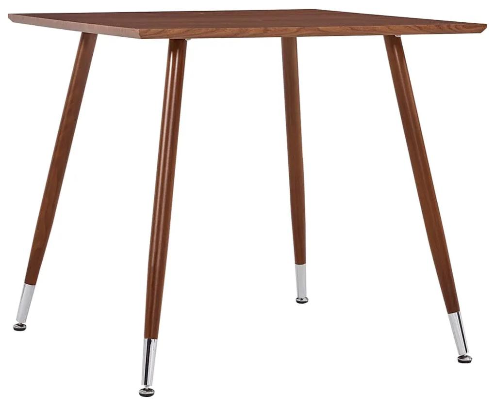Jedálenský stôl, hnedý 80,5x80,5x73 cm, MDF 248314