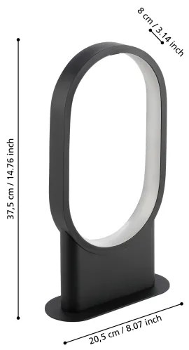 Eglo 900633 - LED Stolná lampa CODRIALES LED/10,8W/230V