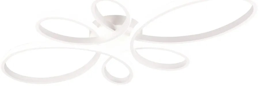 Biele LED stropné svietidlo 45.5x83 cm Fly – Trio