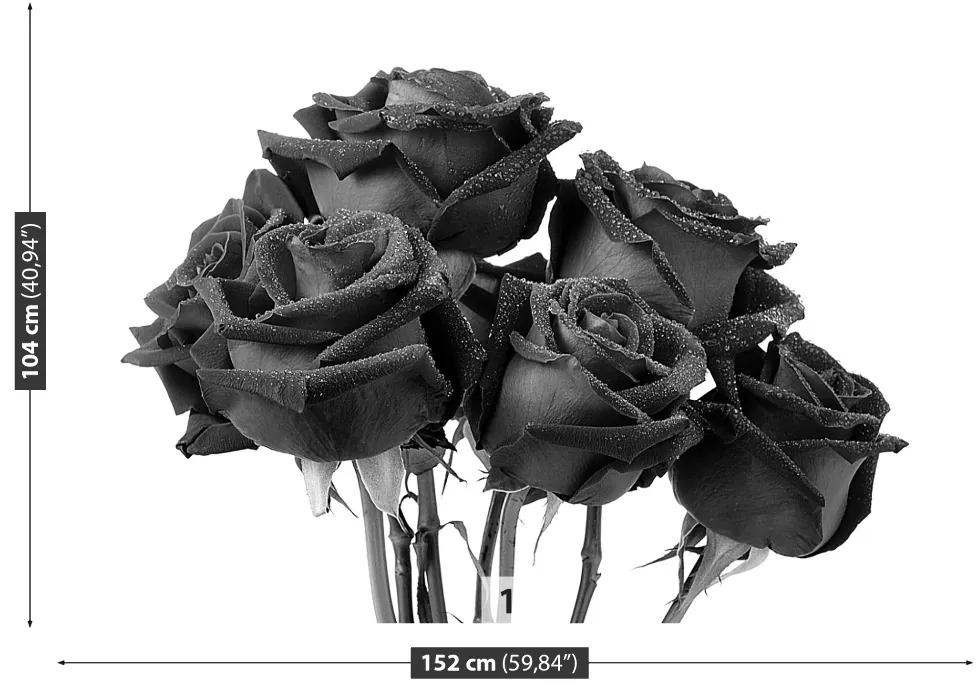 Fototapeta Vliesová Čierne ruže 312x219 cm