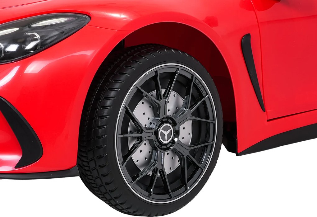 Ramiz Mercedes-Benz GT63 AMG elektrické autíčko pre deti červené