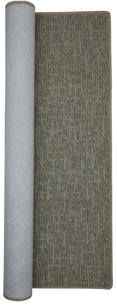 Vopi, Behúň na mieru Alassio šedobéžový, šíre 100 cm, šedá, chodba / predsieň