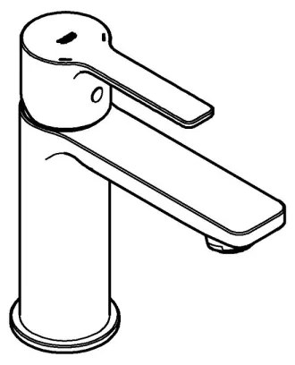 GROHE 23791DC1 - Umývadlová batéria LINEARE nerezová