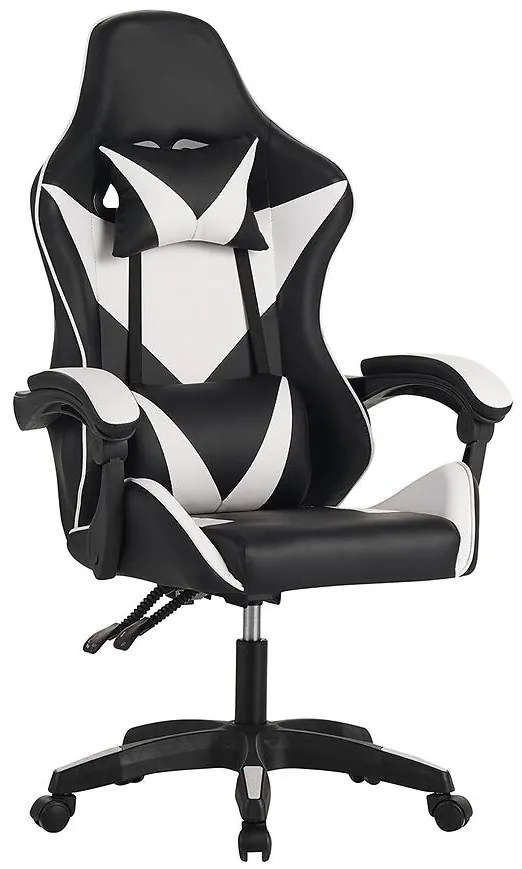 Kreslo pre Hráča Diogenes 8683 čierna/biela