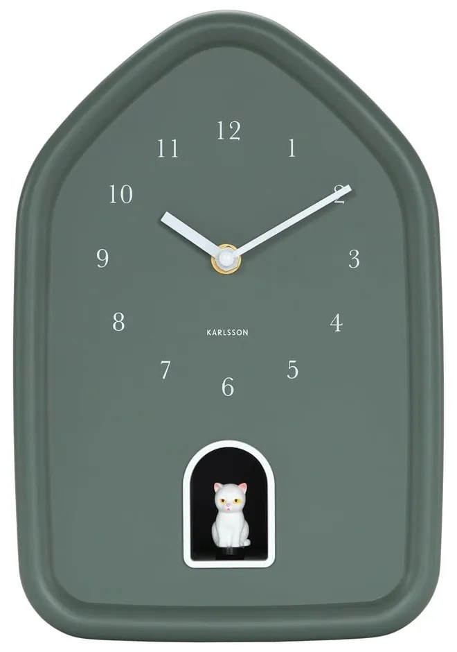 Nástenné hodiny Modern Kitty – Karlsson