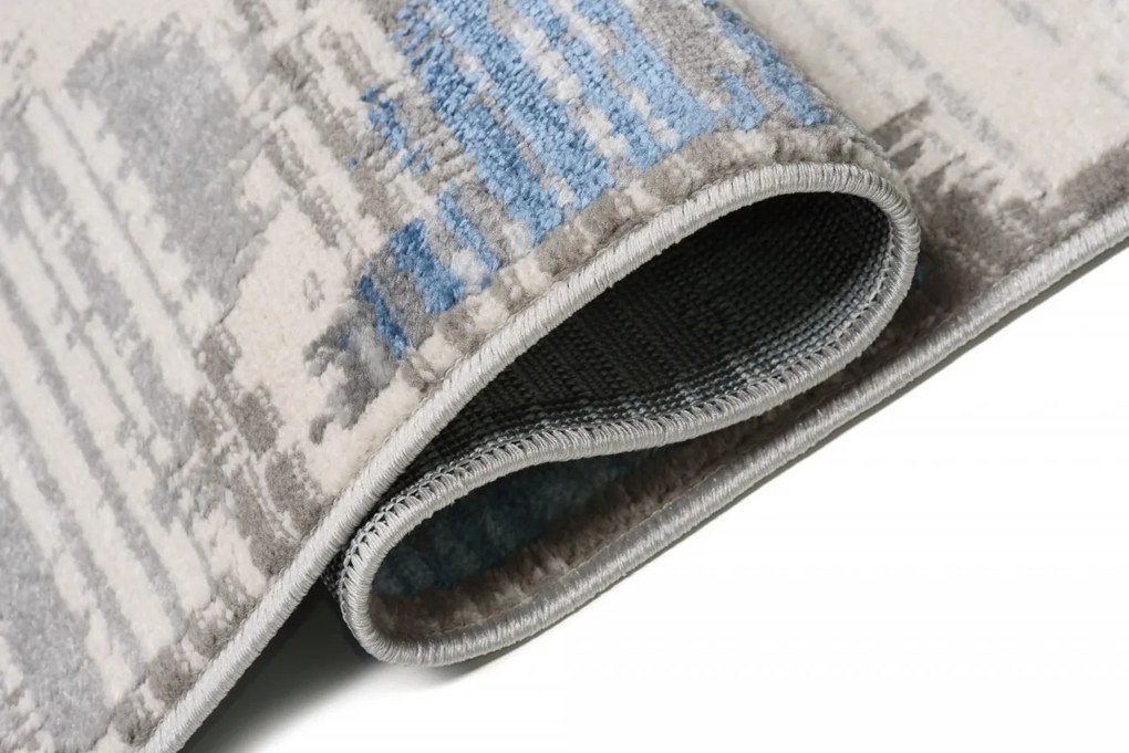 TA Koberec D654B BIELA D_MODRÉ ÚDOLIE Rozmer: 300x400 cm