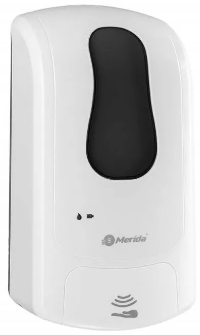 Dávkovač tekutého mydla Automatic Merida One, biela