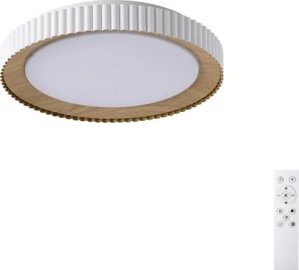 BRILAGI - LED stmievateľné stropné svietidlo NEXO LED/48W/230V 3000–6000K biela, priemer 43 cm + diaľkové ovládanie