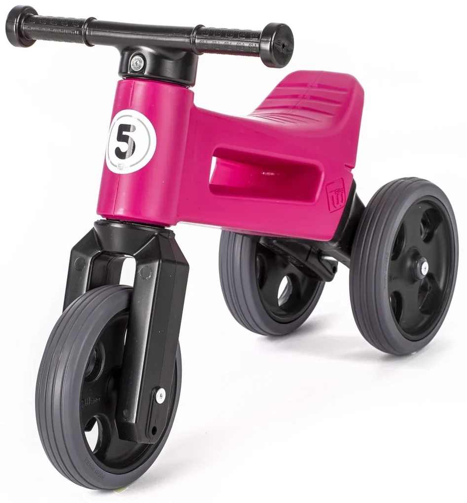 Teddies FUNNY WHEELS Rider Sport růžové 2v1 28/30cm