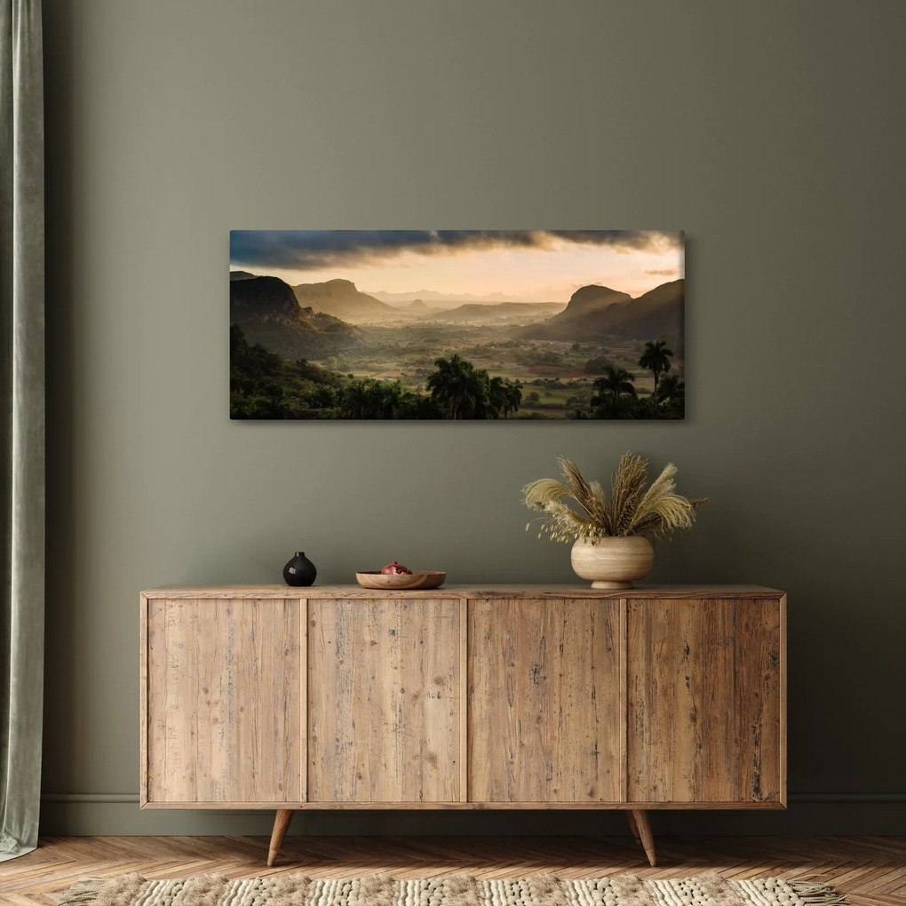 Obraz - Kubánske vrcholky (120x50 cm)