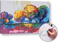 Maľovanie podľa čísel FAREBNÁ PRÍRODA