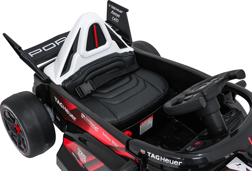 Ramiz Vozidlo Porsche Formula E Červená