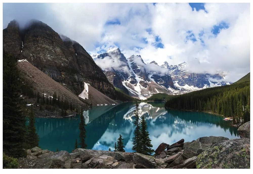 Samolepiaca fototapeta nádherná horská krajina
