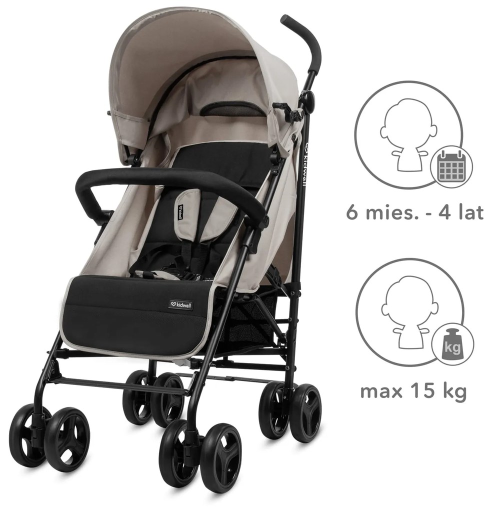 Kočík Kidwell QUGAR Beige/Black
