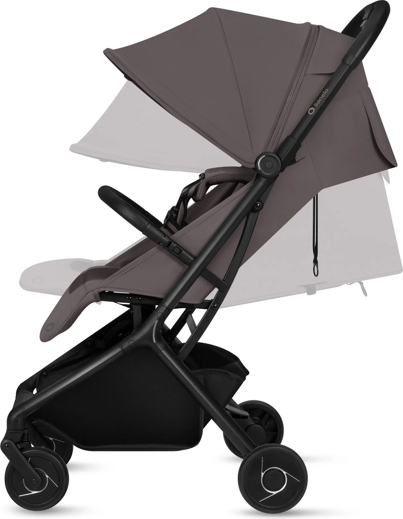 Lionelo SIA Ľahký športový kočík do lietadla Farba: Beige Sand