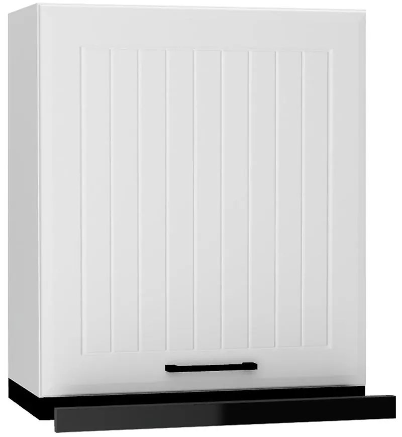 Skrinka do kuchyne Irma W60/68 Slim Pl Z Digestor čierna Bi