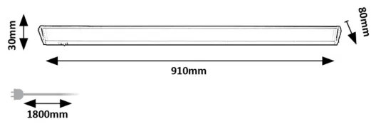 Rabalux 78062 - LED Podlinkové svietidlo EASYLIGHT LED/15W/230V 4000K