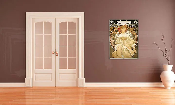 Obraz na plátne SNÍVANIE – Alfons Mucha | rôzne rozmery