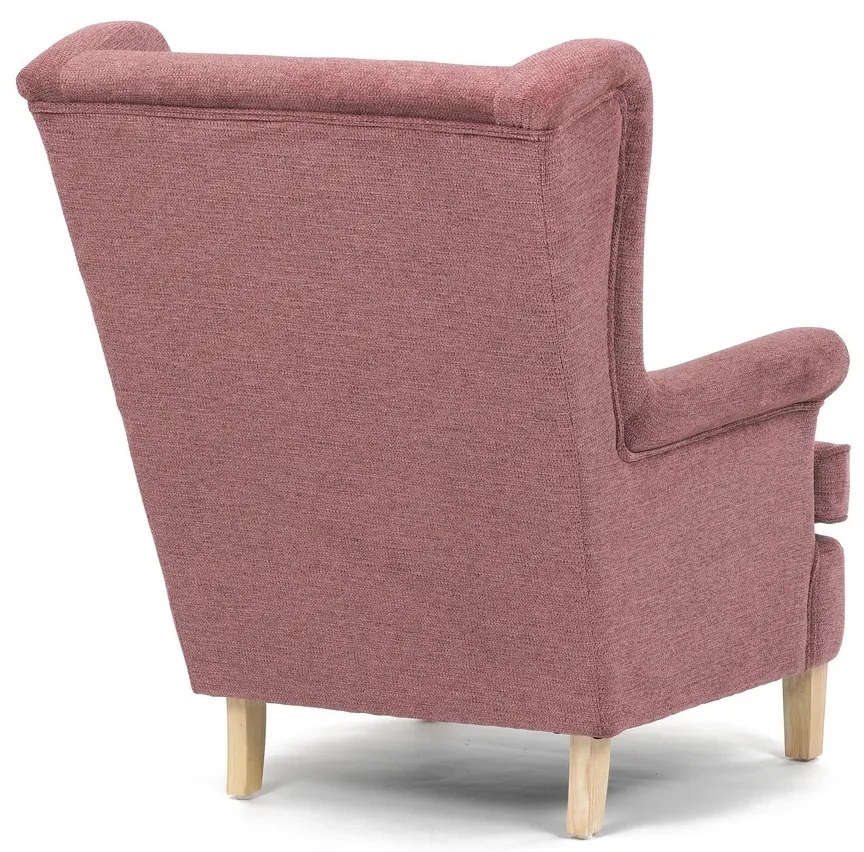 Kreslo s ušami PINK2, ružová