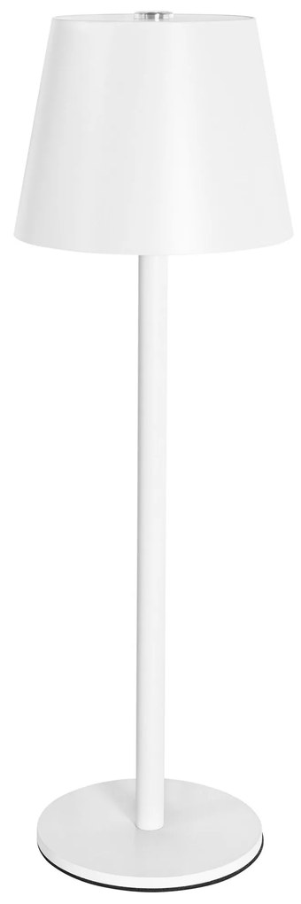 Toolight Toolight, dotyková LED nočná stolná lampa 5W, 3 farby svetla, USB napájanie, APP1370-T WHITE, biela, OSW-08634