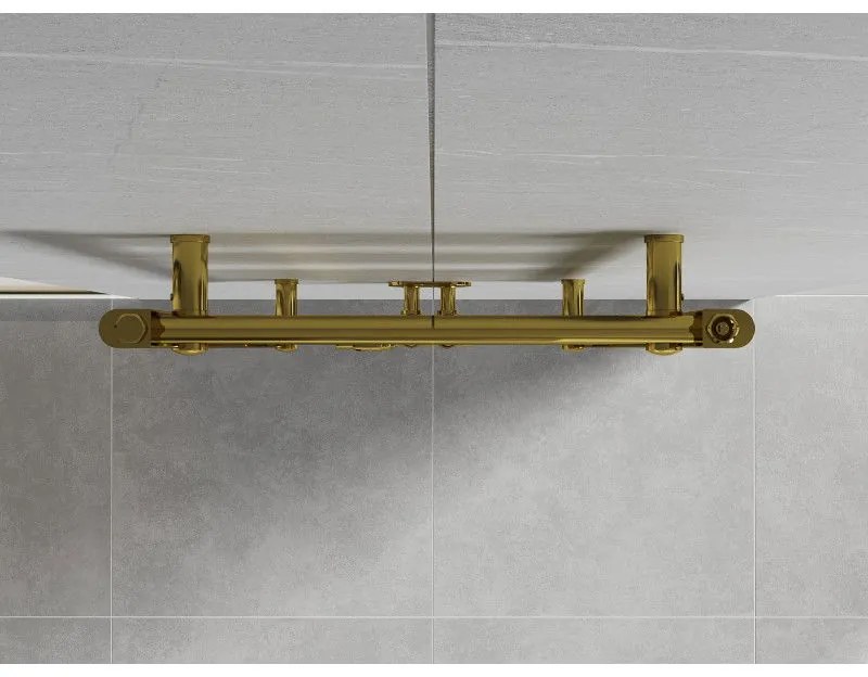 Mexen Mars, vykurovacie teleso 1500x500 mm, 494 W, zlatá lesklá, W110-1500-500-00-50