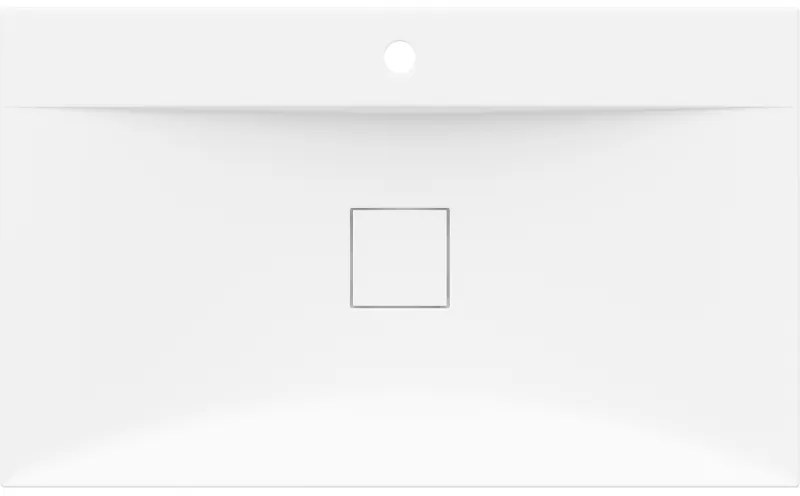 Mexen Poli, umývadlo na dosku z konglomerátu 80 x 48 cm, biela, 23028001