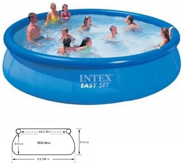 Bazén EASY pool set 366x76 cm - bez filtrácie IN-28130NP