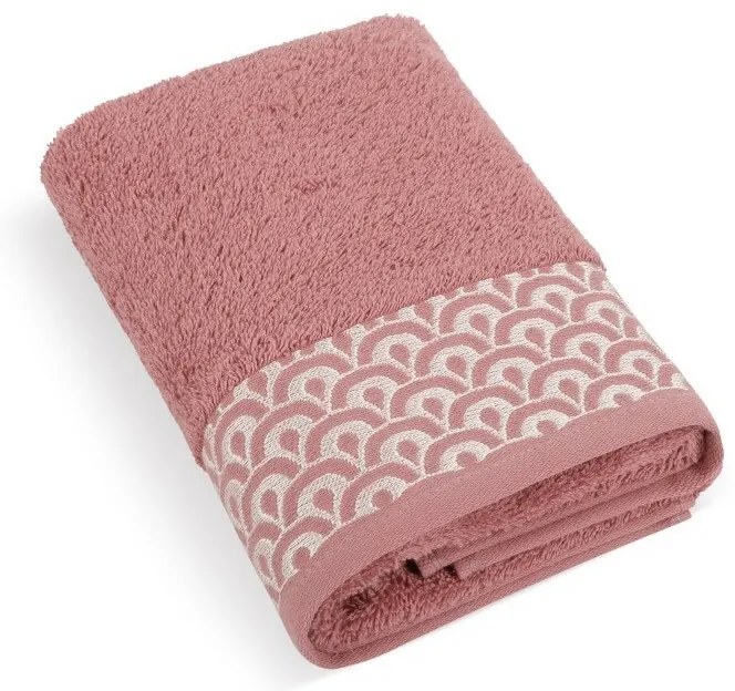 Bellatex Froté uterák Čipka staroružová, 50 x 100 cm, 50 x 100 cm